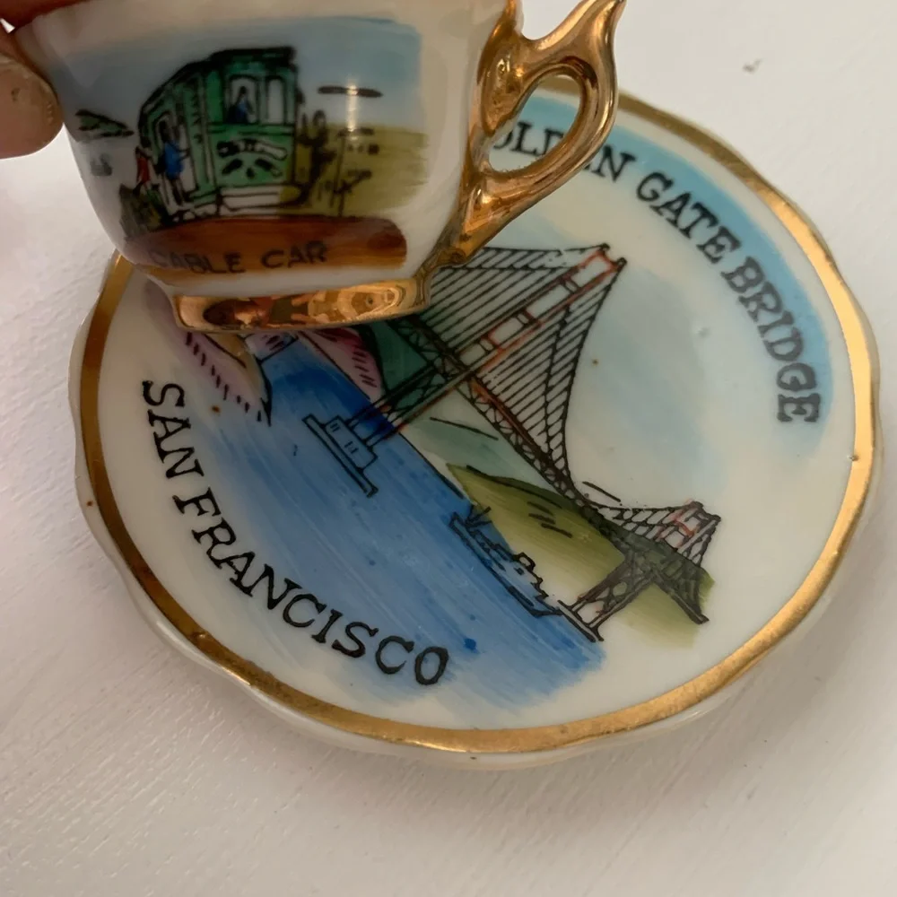 San Francisco Plate and Saucer